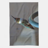 Linge De Cuisine Green ruby little hummingbird (Vertical)