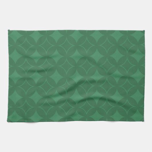 Linge De Cuisine Green Shippo motif (Horizontal)