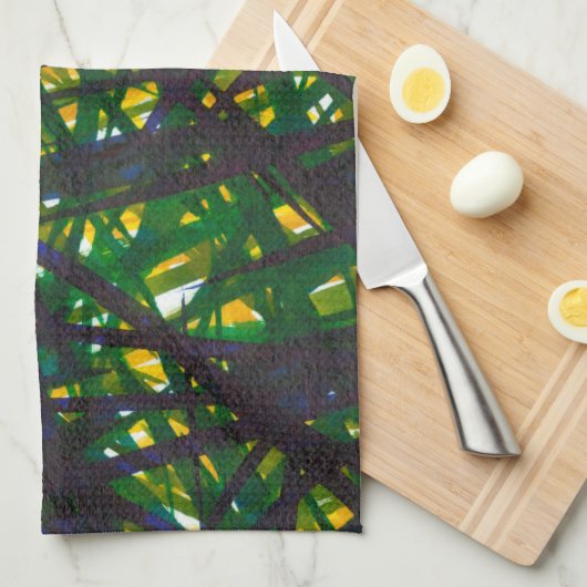 Linge De Cuisine Green Thicket II (Quart Plié)