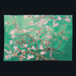 Linge De Cuisine Green Van Gogh Almond Blossoms<br><div class="desc">Fleurs d'amandes par Vincent Van Gogh modification de couleur copyright 2sweet4wordsDesigns/ PureVintage Love Obtenez la beauté de Van Gogh's bien-aimé Almond Blossom dans les couleurs qui correspondent à votre maison. vincent van gogh,  van gogh,  fleurs d'amandes,  fleurs,  floral,  jolie,  belle,  belle, </div>