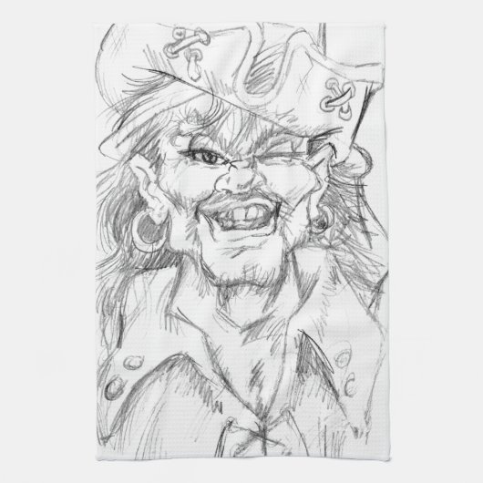 Linge De Cuisine Greetin’s Matey ! (Vertical)