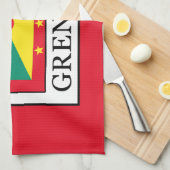 Linge De Cuisine Grenade (Quart Plié)