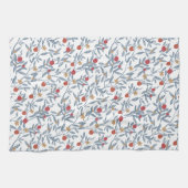 Linge De Cuisine Grenade florale (Horizontal)