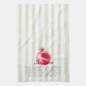 Linge De Cuisine Grenade - Verset du Coran (Vertical)