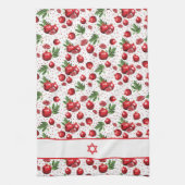 Linge De Cuisine Grenades rouges sur n'importe quelle étoile Arrièr (Vertical)