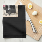 Linge De Cuisine grenaille de chien géant schnauzer (Quart Plié)