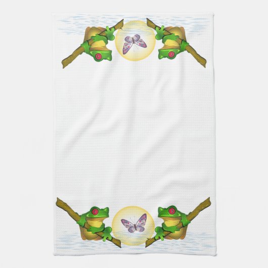 Linge De Cuisine Grenouille (Vertical)