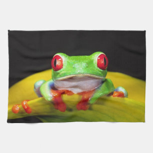 Linge De Cuisine Grenouille aux yeux rouges, Agalychinis callidryas