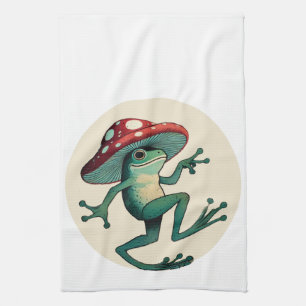 Linge De Cuisine Grenouille des champignons