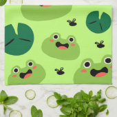 Linge De Cuisine Grenouille drôle (Plié)