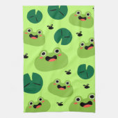 Linge De Cuisine Grenouille drôle (Vertical)