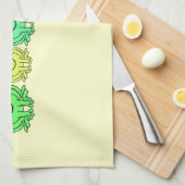 Linge De Cuisine Grenouilles ! (Quart Plié)