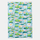 Linge De Cuisine Grenouilles et coussinets de Lily mignonnes person (Vertical)