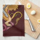 Linge De Cuisine Griffin avec épées (Quart Plié)