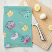 Linge De Cuisine Griffonnage d'amants de sac (Quart Plié)