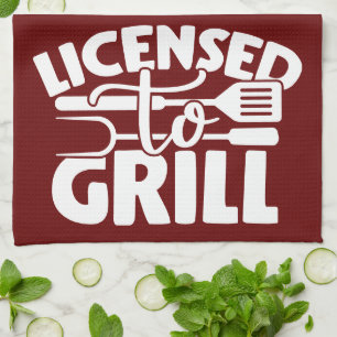 Linge De Cuisine Grill autorisé