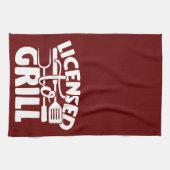 Linge De Cuisine Grill autorisé (Horizontal)