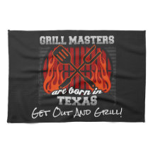 Grill Masters Sont Nés Au Texas Ajouter Un Slogan