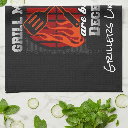 Linge De Cuisine Grill Masters Sont Nés En Décembre Ajouter Un Slog (Plié)