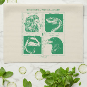 Linge De Cuisine Grille des Animaux de Maison HOGWARTS™