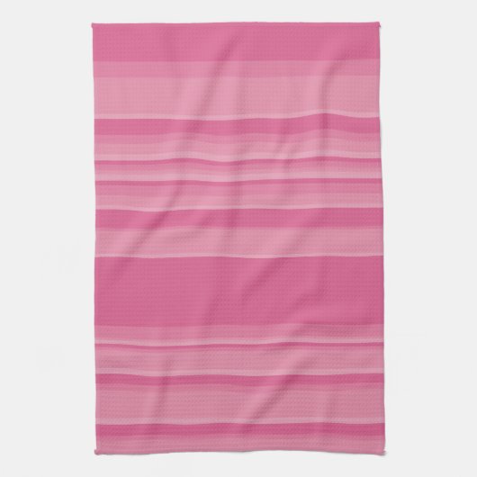 Linge De Cuisine Grilles complexes en rose (Vertical)