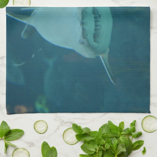 Linge De Cuisine Grimacerie du requin (Plié)