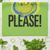 Linge De Cuisine Grinch | Drôle Grinch S'Il Vous Plaît Citer (Plié)