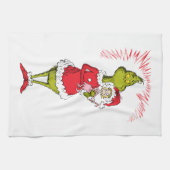Linge De Cuisine Grinch Holds Cindy Lou Who (Horizontal)