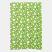 Linge De Cuisine Grinch Peeking Star Pattern (Vertical)