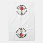 Linge De Cuisine Grinch | Tout va bien (Vertical)