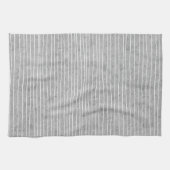 Linge De Cuisine Gris avec rayures pâles (Horizontal)