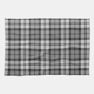 Linge De Cuisine Gris Blackwatch Tartan Design Plaid