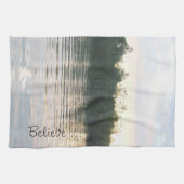 Linge De Cuisine Gris Bleu Et Noir (Horizontal)