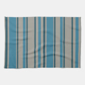 Linge De Cuisine Gris et bleu (Horizontal)