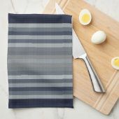 Linge De Cuisine Gris gris de marine (Quart Plié)