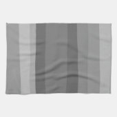 Linge De Cuisine Gris Moderne Simple Gris Motif (Horizontal)