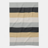 Linge De Cuisine Gris, noir et tan (Vertical)