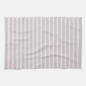 Linge De Cuisine Gris rose et gris (Horizontal)