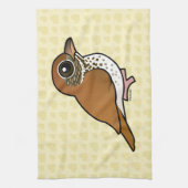 Linge De Cuisine Grive en bois de Birdorable (Vertical)