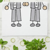 Linge De Cuisine Groom-Groom I Do (Plié)