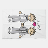 Linge De Cuisine Groom-Groom I Do (Horizontal)
