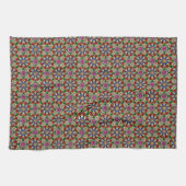 Linge De Cuisine Groovy Funky Flower Power (Horizontal)