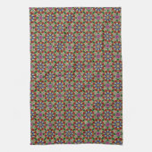 Linge De Cuisine Groovy Funky Flower Power (Vertical)
