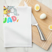 Linge De Cuisine Groovy Funny Rabbit Egg Chick Easter Squad Day Men (Quart Plié)