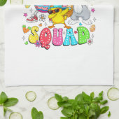 Linge De Cuisine Groovy Funny Rabbit Egg Chick Easter Squad Day Men (Plié)