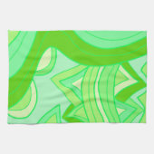 Linge De Cuisine Groovy Greens (Horizontal)