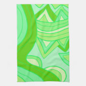 Linge De Cuisine Groovy Greens (Vertical)