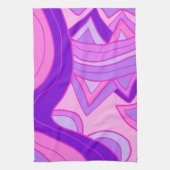 Linge De Cuisine Groovy Pinks (Vertical)