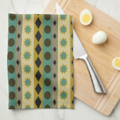 Linge De Cuisine Gros caractères de SYMBOLES (Quart Plié)