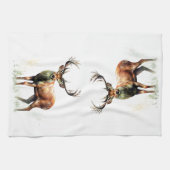 Linge De Cuisine Gros Cerf Raté (Horizontal)